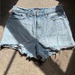 Abercrombie Annie High-Rise Shorts Size 26